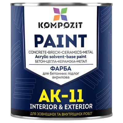 Краска для бетонных полов АК-11 001023 фото
