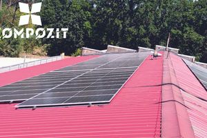 Нові горизонти екологічного виробництва: сонячні панелі на виробництві. фото
