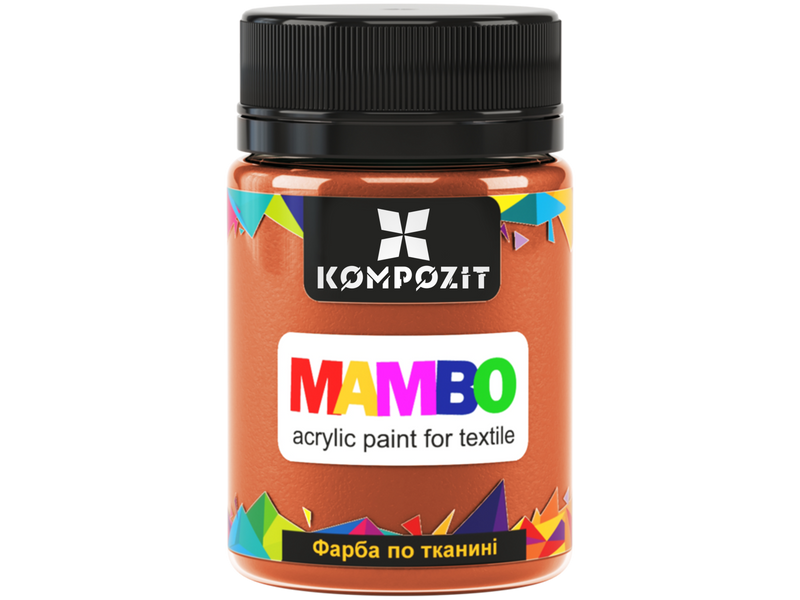 Фарба по тканині MAMBO ART Kompozit, 50 мл 001598 фото